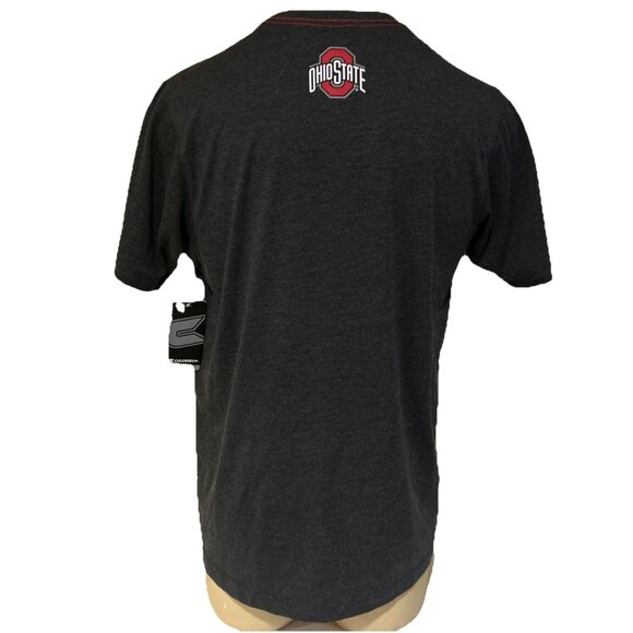 NEW Ohio State Buckeyes OSU Colosseum Gray Crew Neck Tee Shirt Men's L - Picture 6 of 8